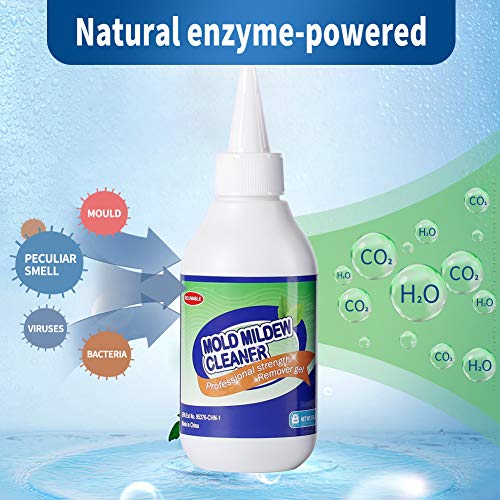 GELIVABLE Mold & Mildew Remover Gel Household Cleaner Wall Mold Cleaner for Tiles Grout Sealant Bath Sinks Showers - 5 Fl.Oz