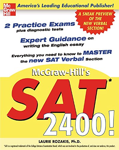 McGraw-Hill's SAT 2400!: A Sneak Preview of the New SAT English Test (Schaum S)
