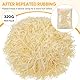 320g Geschreddertes Papier Füllmaterial Geschenk, Holzwolle Füllmaterial Raffia für DIY Füllmaterial Geschenkbox Geschenkkörbe Pakete Dekorations Party Supplies Verpackungsmaterial - Gelb