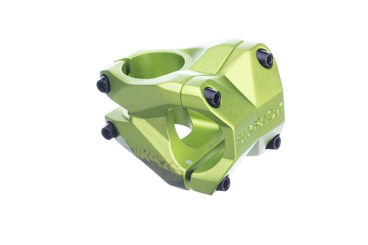 Sixpack MTB mostek Kamikaze Electric Green, 31,8 mm, otwór 35 mm