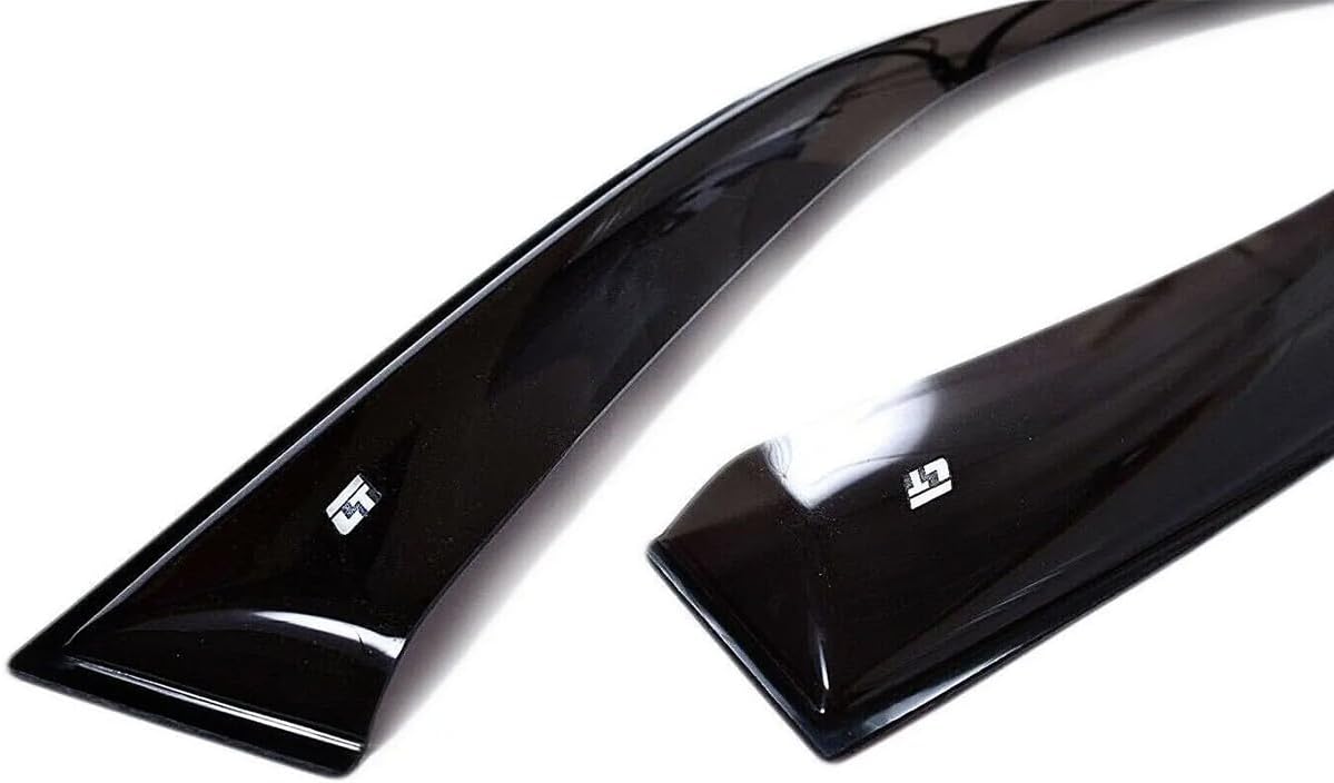 Window Deflectors Wind Visors Rain Guard Tape-on Fit for Mercedes GLE 2015-2019 Coupe