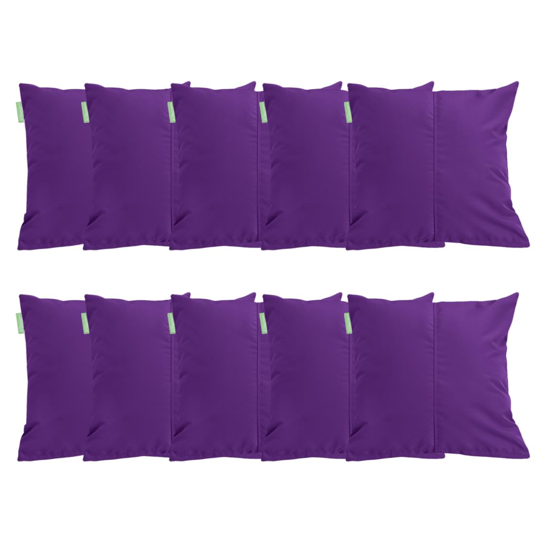 Gardenista Large Garden Scatter Cushion | Water Resistant Hollowfibre Filled Outdoor Seating Furniture Pillow | Great for Patio Rattan Chairs | Comfy & Lightweight (2, Grey) — view 72