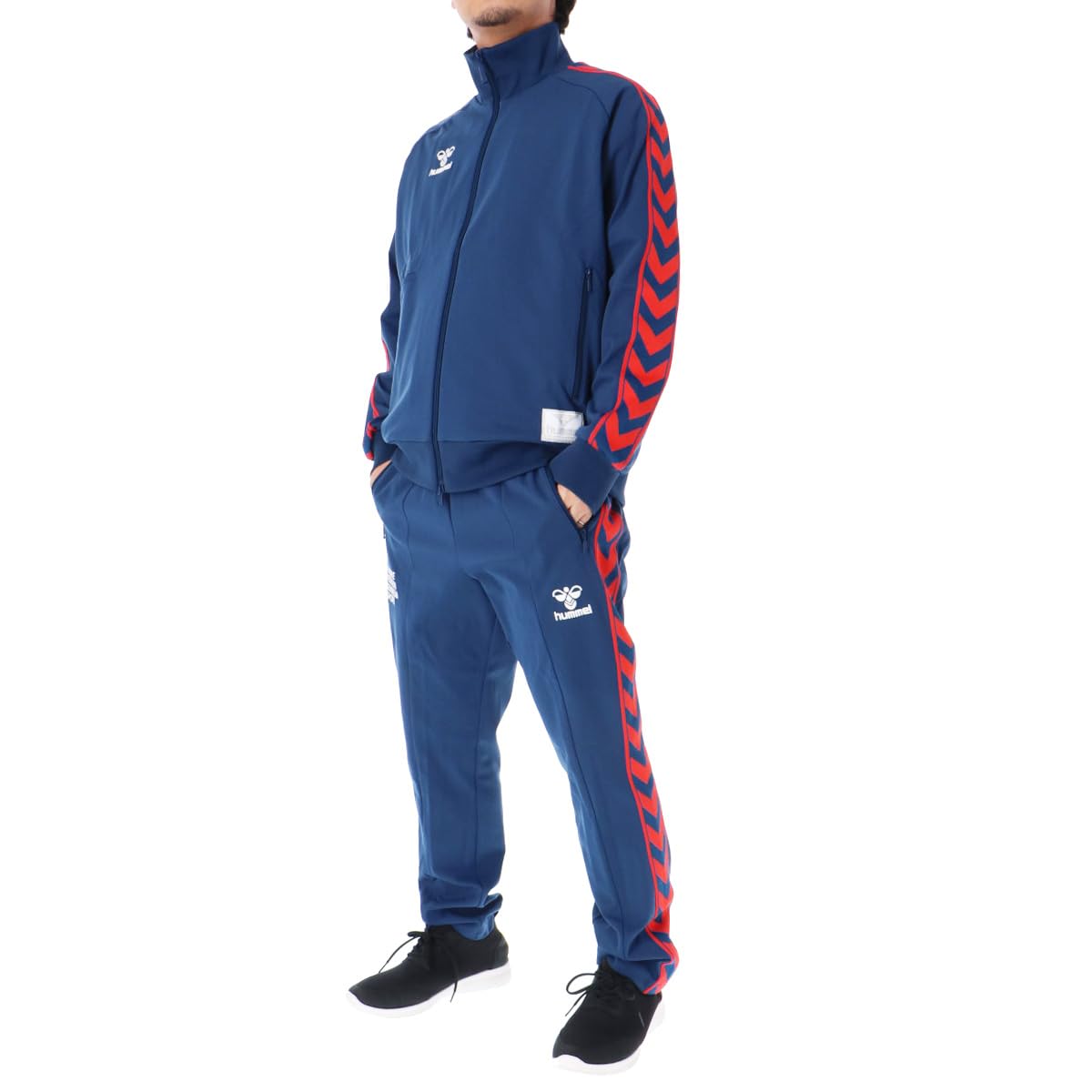 ビンテージ デッドストック hummel ヒュンメル ジャージセット メンズO hummel ヒュンメル ジャージ メンズ PLAY トラックジャケット