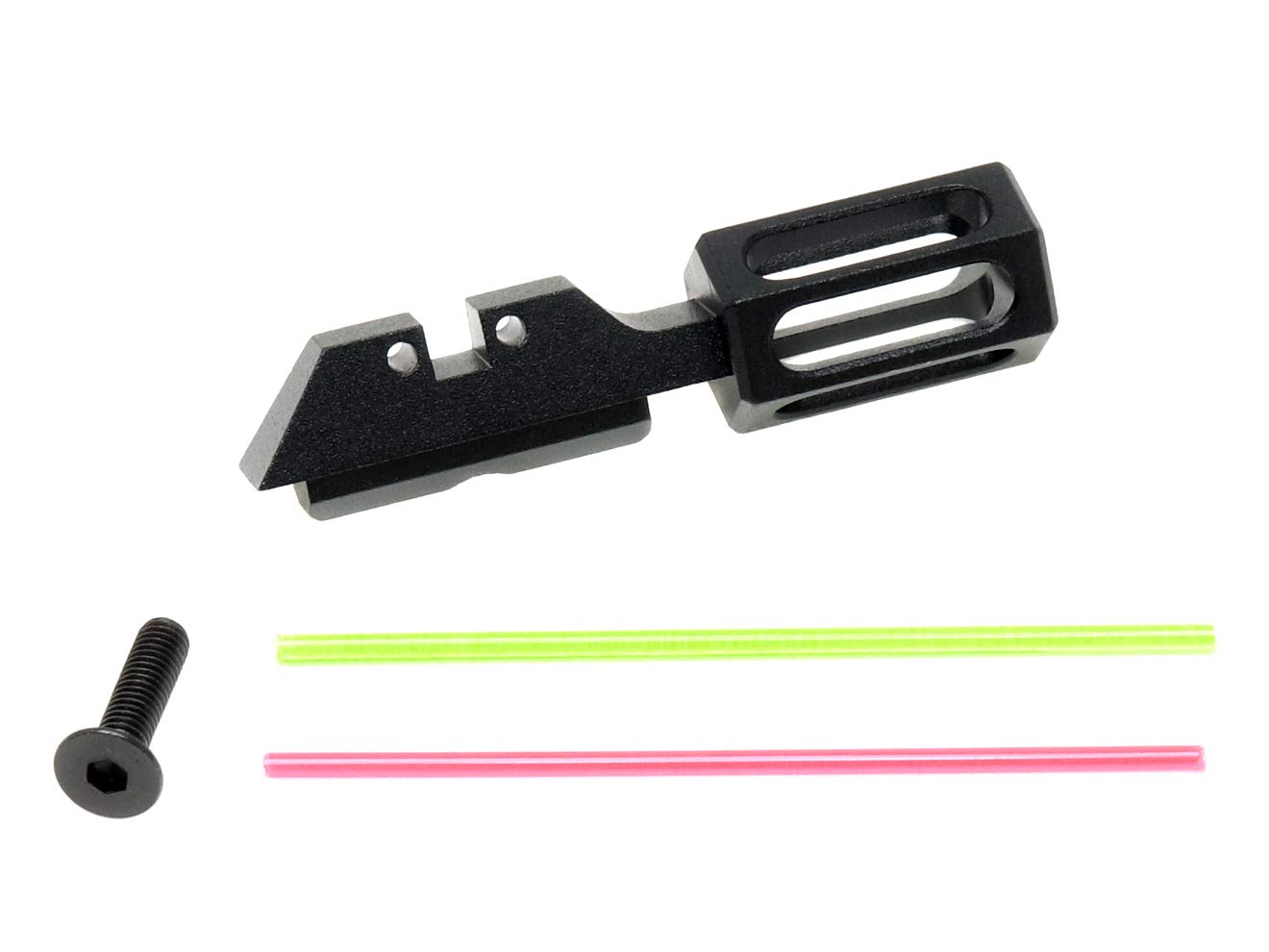 Amazon | MITA アルミCNC ファイバー リアサイト コッキングハンドル付