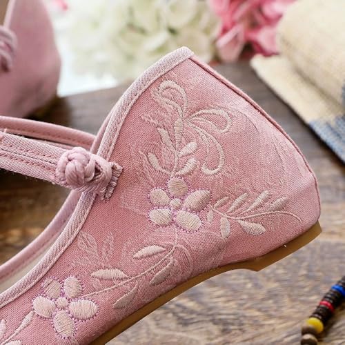 Chaussures de marche brodées rétro pour une marche douce