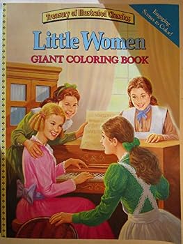 Paperback Little Women Giant Coloring Book (Treasury of Illustrated Classics) Book