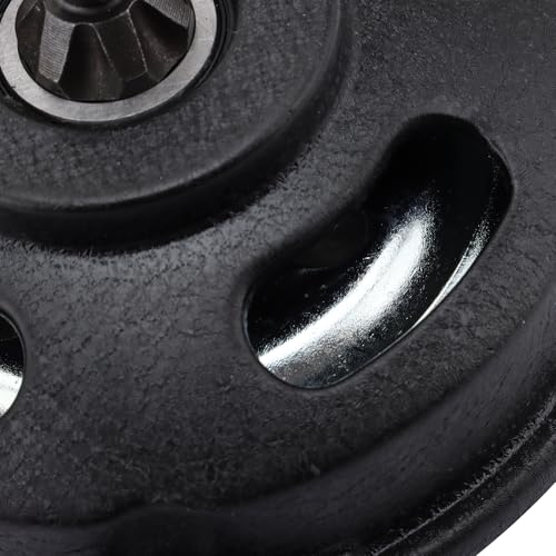 GOOFIT klein Zähne Getriebekasten Kupplungstrommel Ersatz für 2-Stroke 47cc 49cc Pocketbike