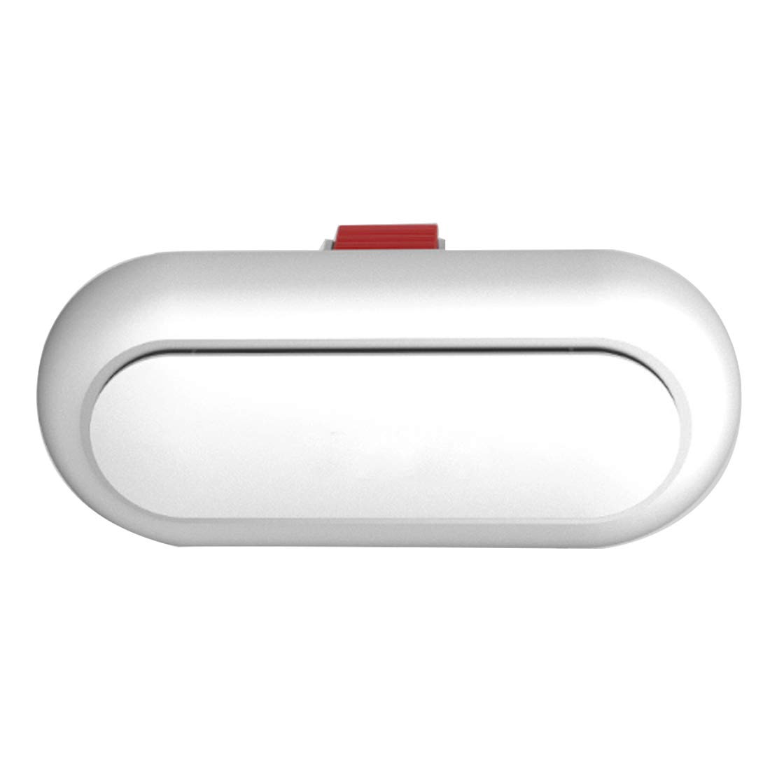 KOOMTOOM Estuche para Gafas de Coche, Soporte para Gafas de Sol elástico para Visera, Estuche multifunción para Visera para Interiores, instalación no destructiva (Negro)