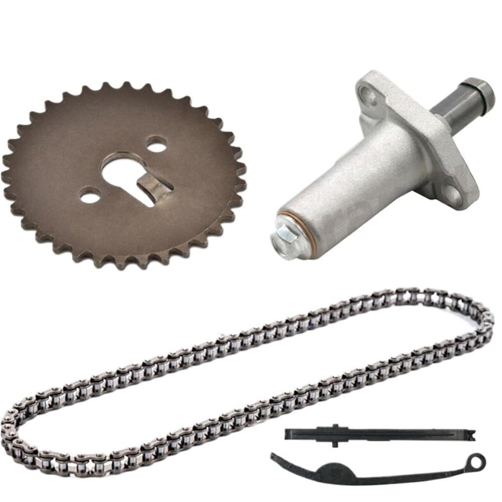 Kit pignone tenditore guida catena di distribuzione adatto for YBR125 TTR125 TTR125L | XT125R XT125X5VL-12210-10-00(Ivory)