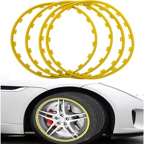 Rim Protection Ring,17in Wheels Rim Protectors, Anti-Scratch and Anti-rubbing 4PCS Automotive Rims Guard Protection Rings?for BMW
