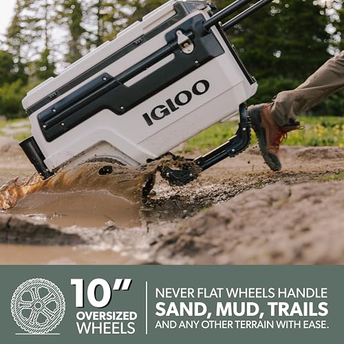 Image of Igloo Trailmate Journey 70Qt Wheeled Cooler | Insulated Hard Shell Ice Chest