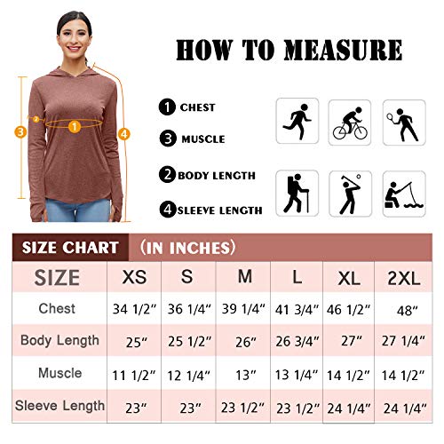 Women's Performance Athletic Running T Shirt Long Sleeve Hiking Pullover Hoodie Workout Tops for Women with Thumb Holes Navy Blue L