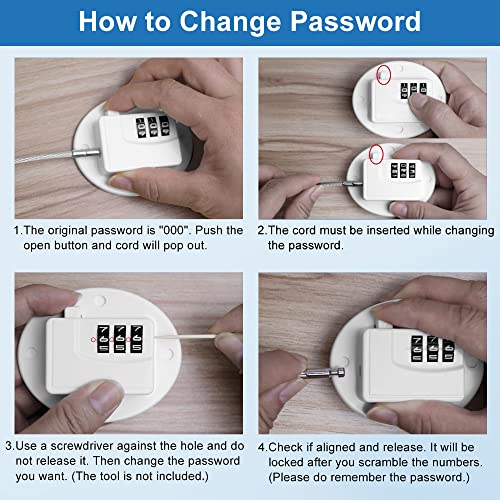 Refrigerator Lock Combination Aosite 2 Pack Fridge Locks For Adults Mini Fridge Locks For Kids Refrigerator Adhesive Lock Freezer Door Lock Child Safe Keyless Digital Refrigerator Lock Childproof #TOP4