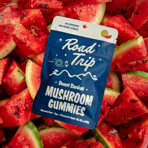 Road Trip - Desert Stardust - Mushroom Gummies - Nootropic Blend (1-Pack Watermelon)