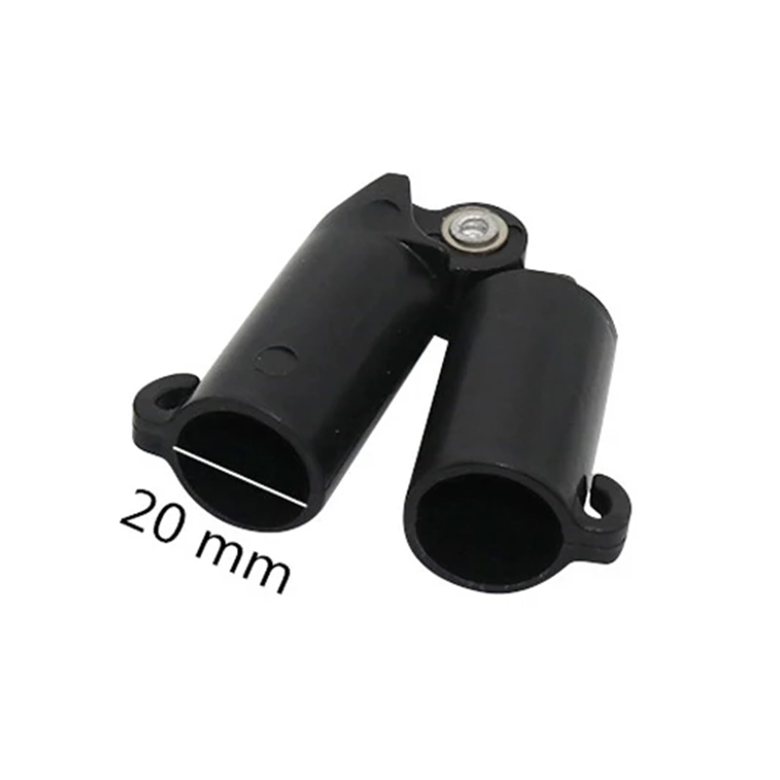 40 Pezzi di picchetti for innesto di Piante Regolabili da 0 a 180 Gradi, Supporto for Piante agricole, Clip Fissa for picchetti for Piante(20mm)