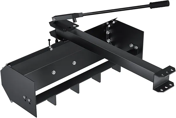42"Lawn Tractor Attachments,Tow Behind Box Scraper Lawn Tractor Attachments,with Tractor Box Blade Hitch Tow Fit for ATV UTV