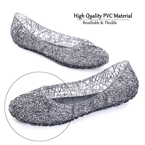 Image of Dear Time Women Flat Heel Summer Beach Jelly Shoes