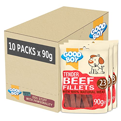 Good Boy Tender Beef Fillets Dog Treats 90g