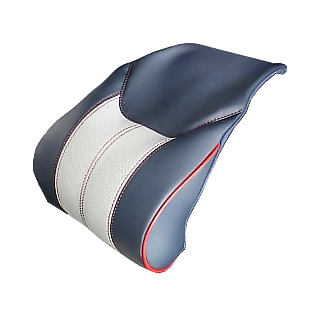 Almohada para reposacabezas TOTMOX para asiento de coche, cojín de cuello de piel transpirable para asiento de coche