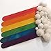 Crafts Supplies Mega Pack - Includes Feathers. Craft Buttons, Pom Poms, Colored Popsicle Sticks, Googly Eyes, and Chenille Stems