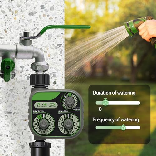 Minuteur automatique de jardin avec programmateur d'arrosage multi-scènes