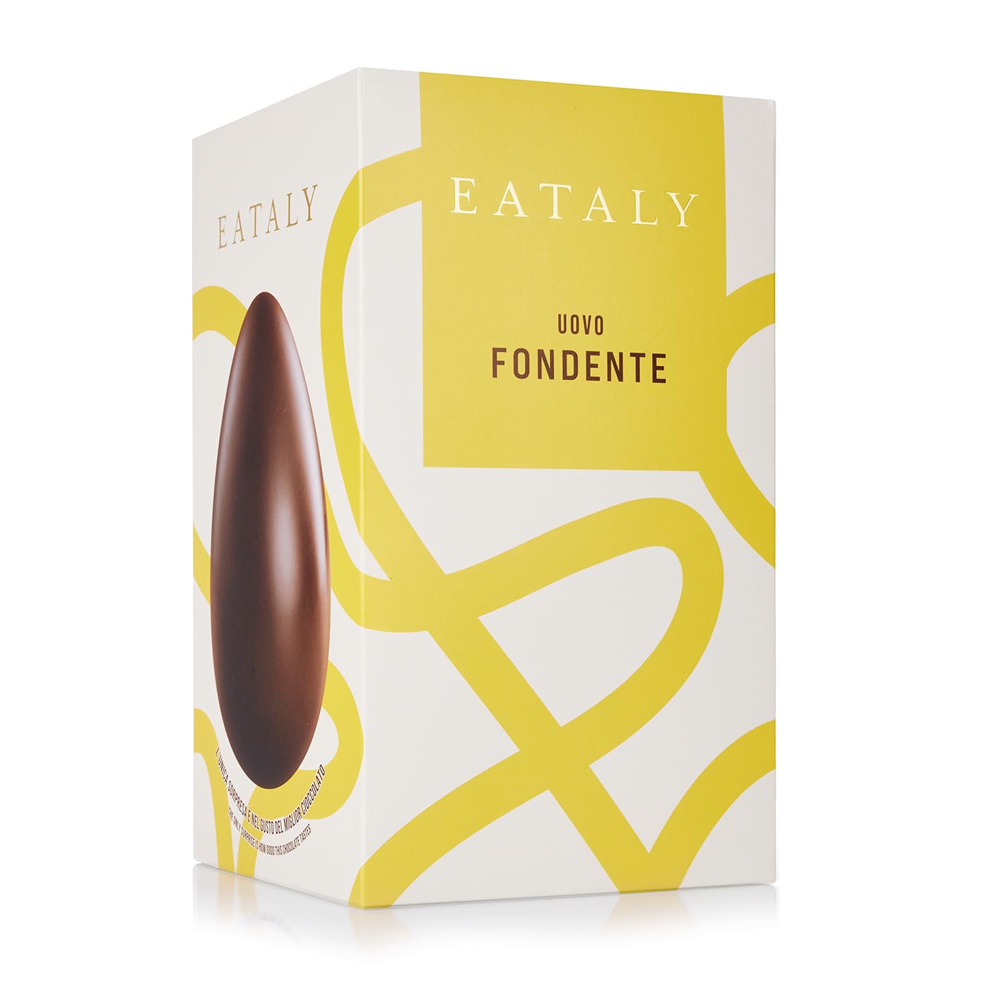 Uovo di Pasqua Cioccolato Fondente 70% 230g Eataly - Bean to Bar, Elegante Incarto