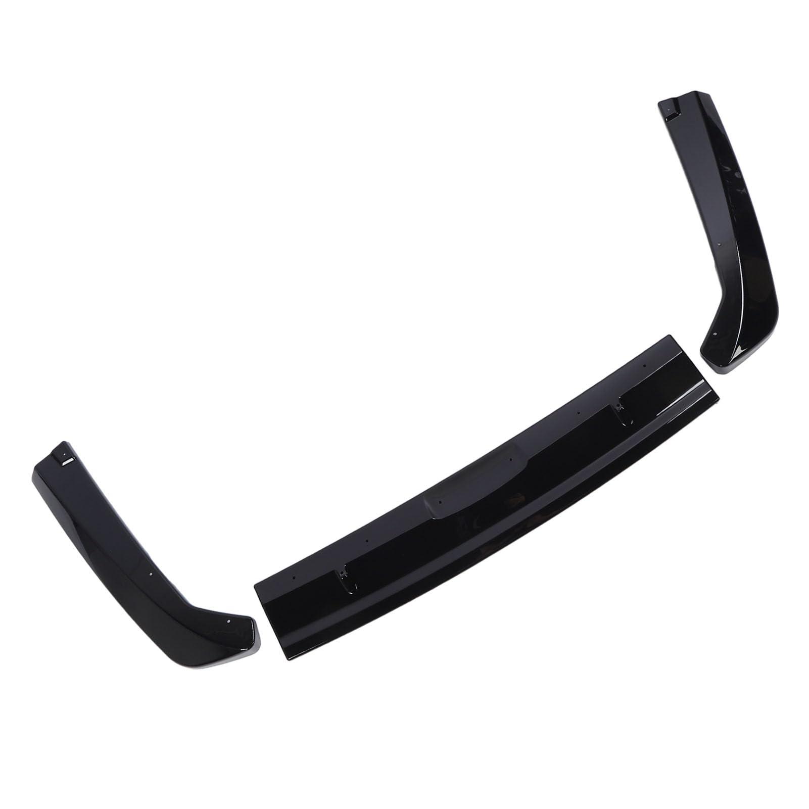 CHICIRIS Glossy Black 3 Pcs Rear Bumper Lip Splitter Kit for VB 2022