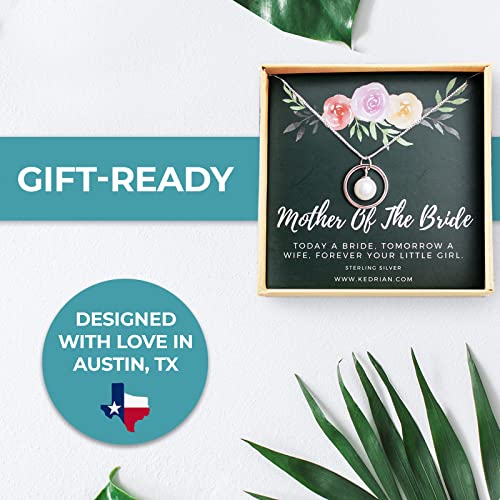 Mother Of The Bride Necklace, 925 Sterling Silver, Created Pearl, Mother Of The Bride Gifts For Women, Mother Of The Bride Gift From Groom, Mother Of The Bride Gifts From Daughter, Mothers Day #TOP1