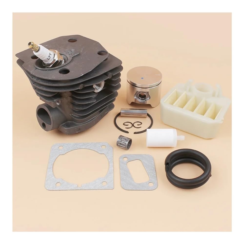 Kit cylindre piston 44mm pour réparer compression tronçonneuse 353
