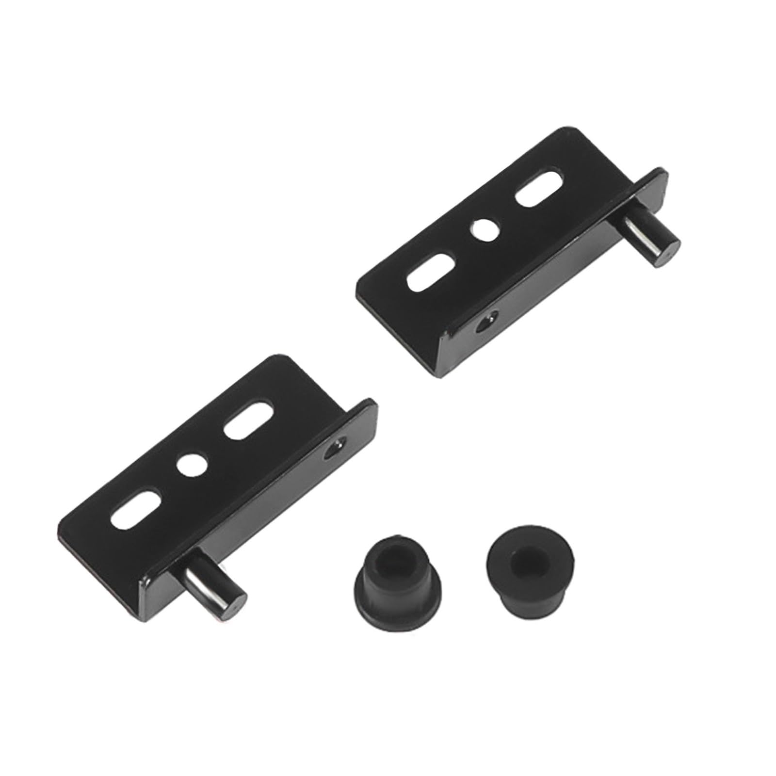 Jinfeuge Black Iron Right Angle Pivot Hinge