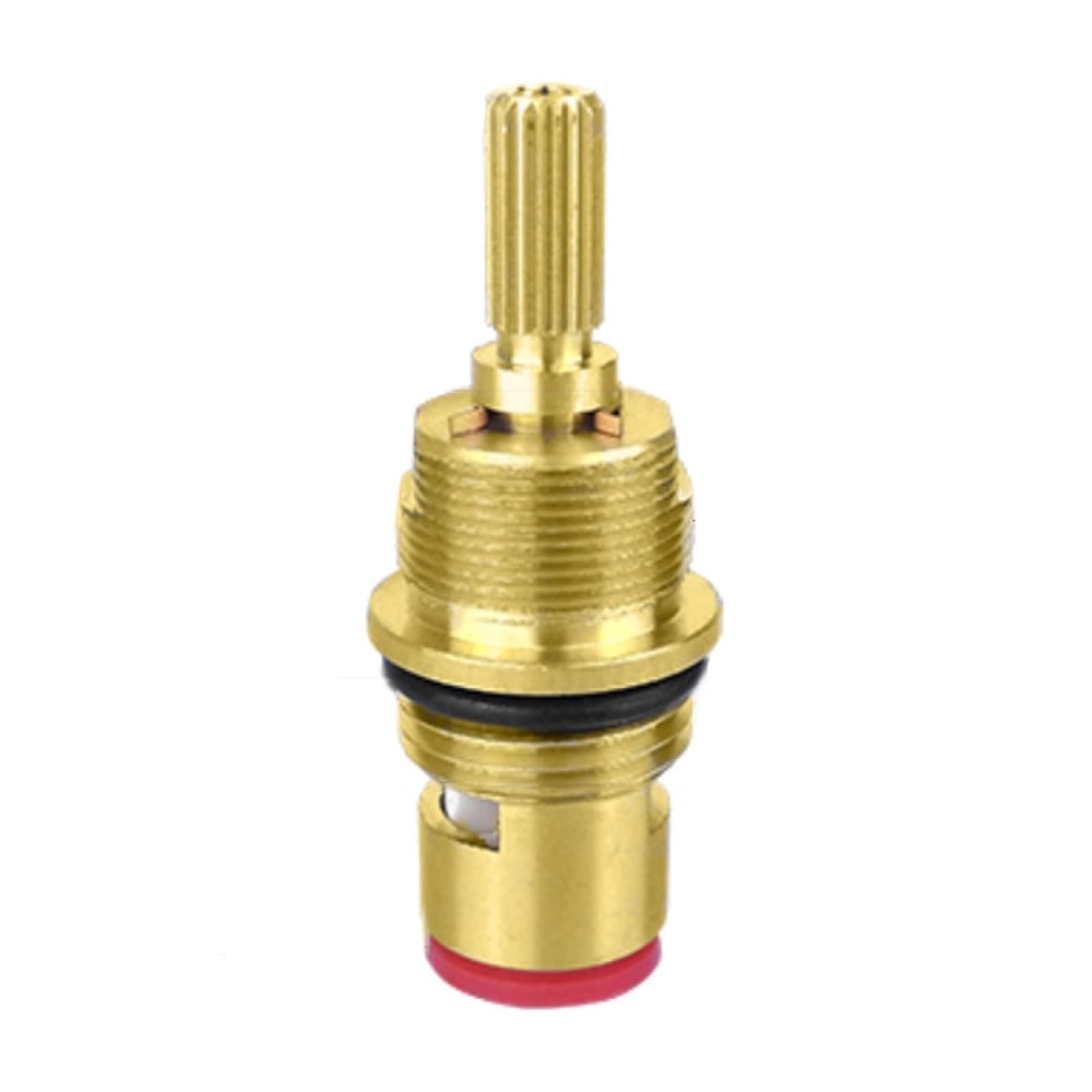 Replacement Faucet Valve,Tap Cartridge Brass Ceramic Disc, Quarter Turn Inner