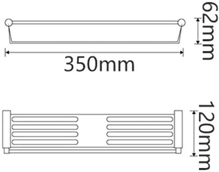 Shampoo Shelf Stainless Steel Bath Towel Rack Kitchen Bathroom Detachable Shelves Front Objective Toiletry Storage Racks