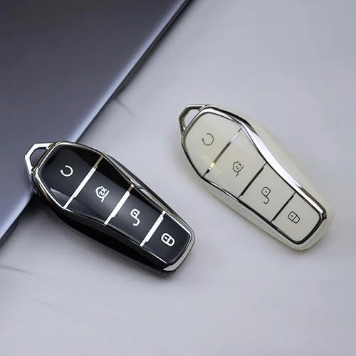 Miniatura 5 de PTATT TPU Shell Fob Holder for BYD Tang EV600 Han EV Yuan Plus ATTO 3 Song Plus Pro MAX DMI MAX Qin Car Key Case Cover