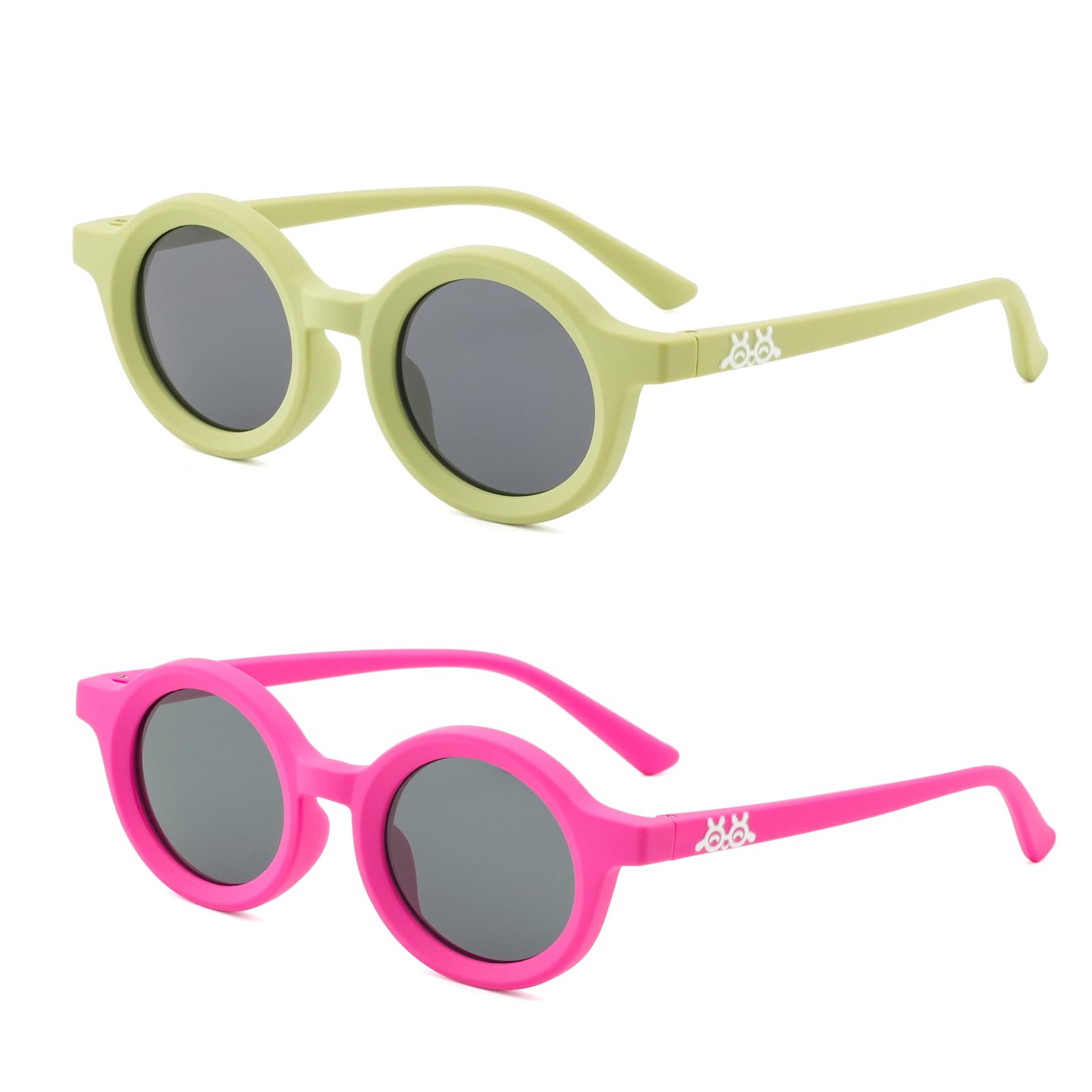EYEBUDDY Kids Toddler Sunglasses Age 2-4/3-5 Boys Girls Polarized UV Protection Sun Glasses for Age 2-8