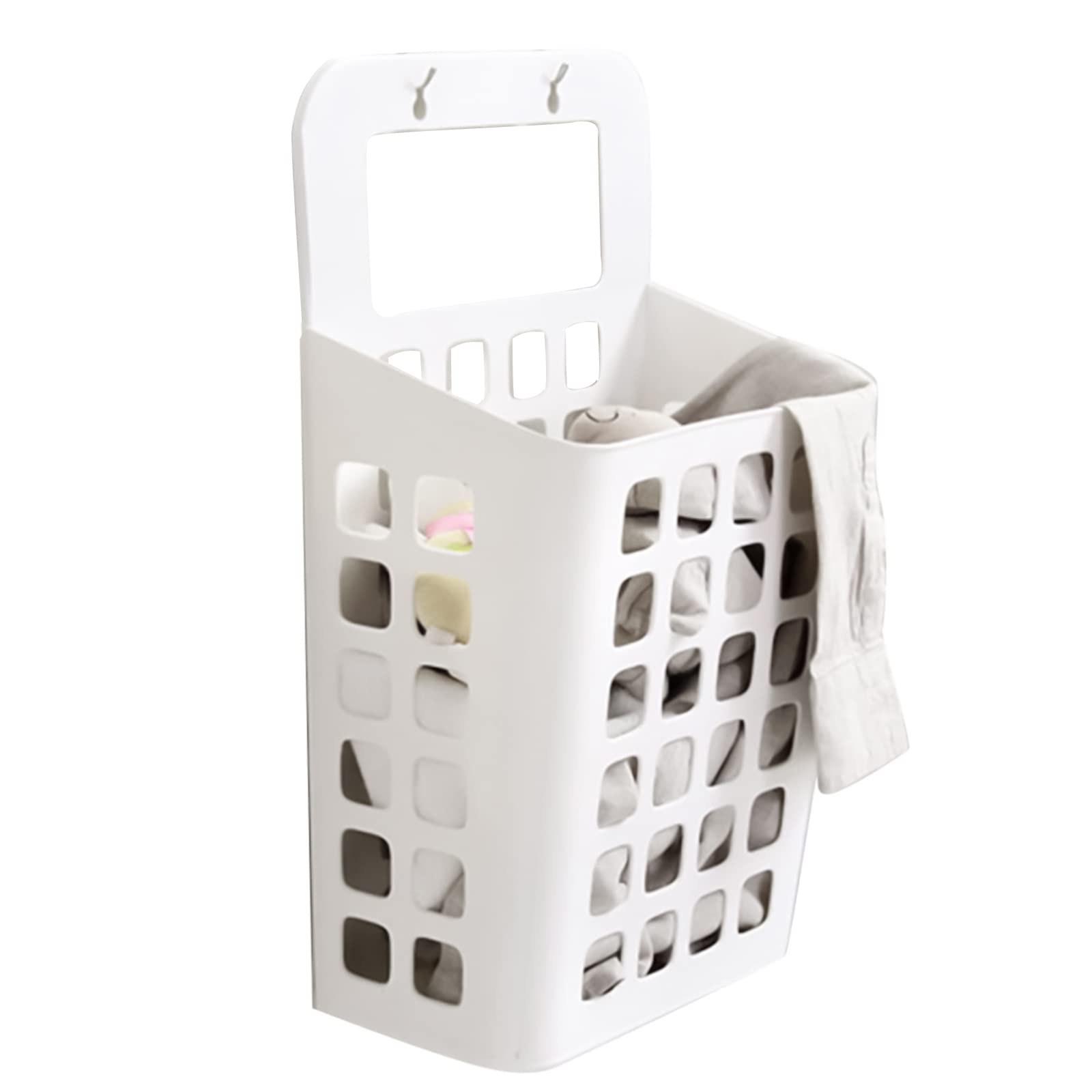 Amazon｜ランドリーバスケット 軽量 通気 大容量 洗濯かご 雑貨かご