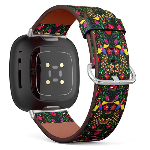 Correa estilo mexicano para Fitbit Versa y Sense miniatura 1