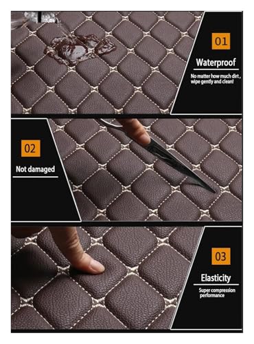 Protector de maletero para VW Golf 6 (2009 a 2013) y esteras de forro de carga 6