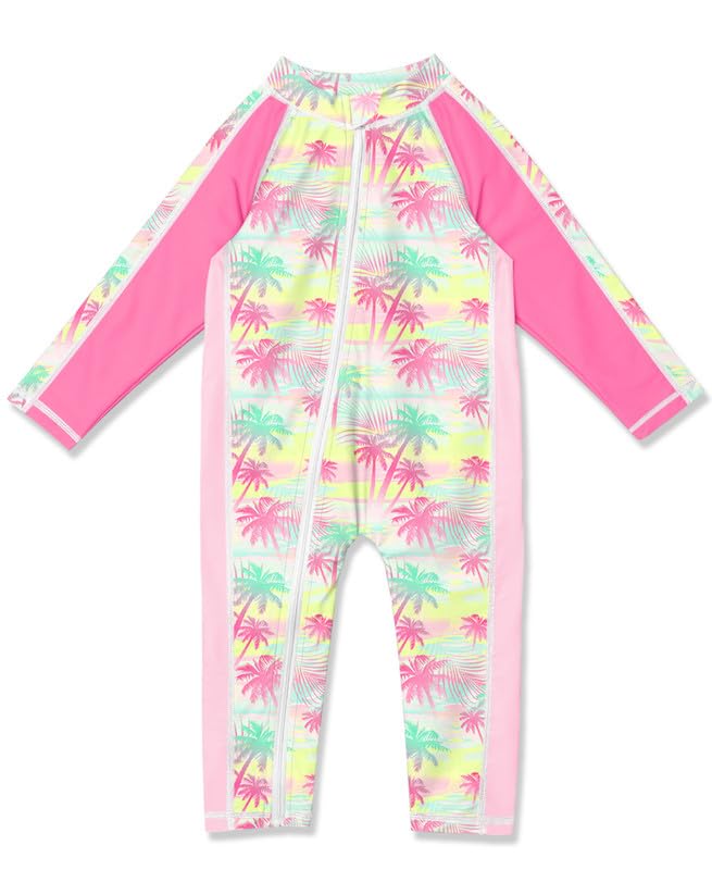 BesserBay Baby Rashguard UPF 50+ - Bañador de manga larga con cremallera (0-36 meses)