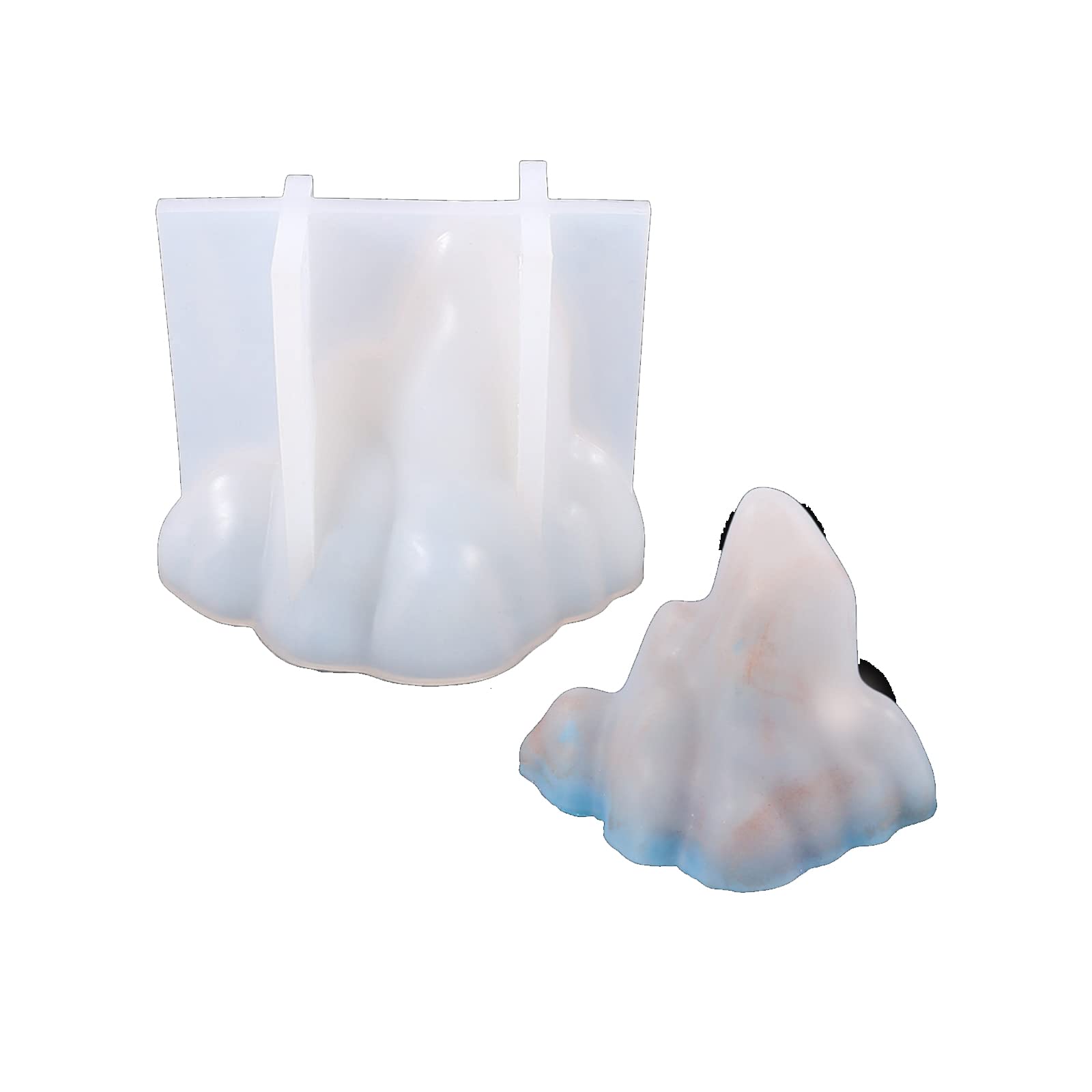 Simulation Mountain for Silicone Mold Unique Mountain Mold for Handmade Scented Clay Plaster Mo