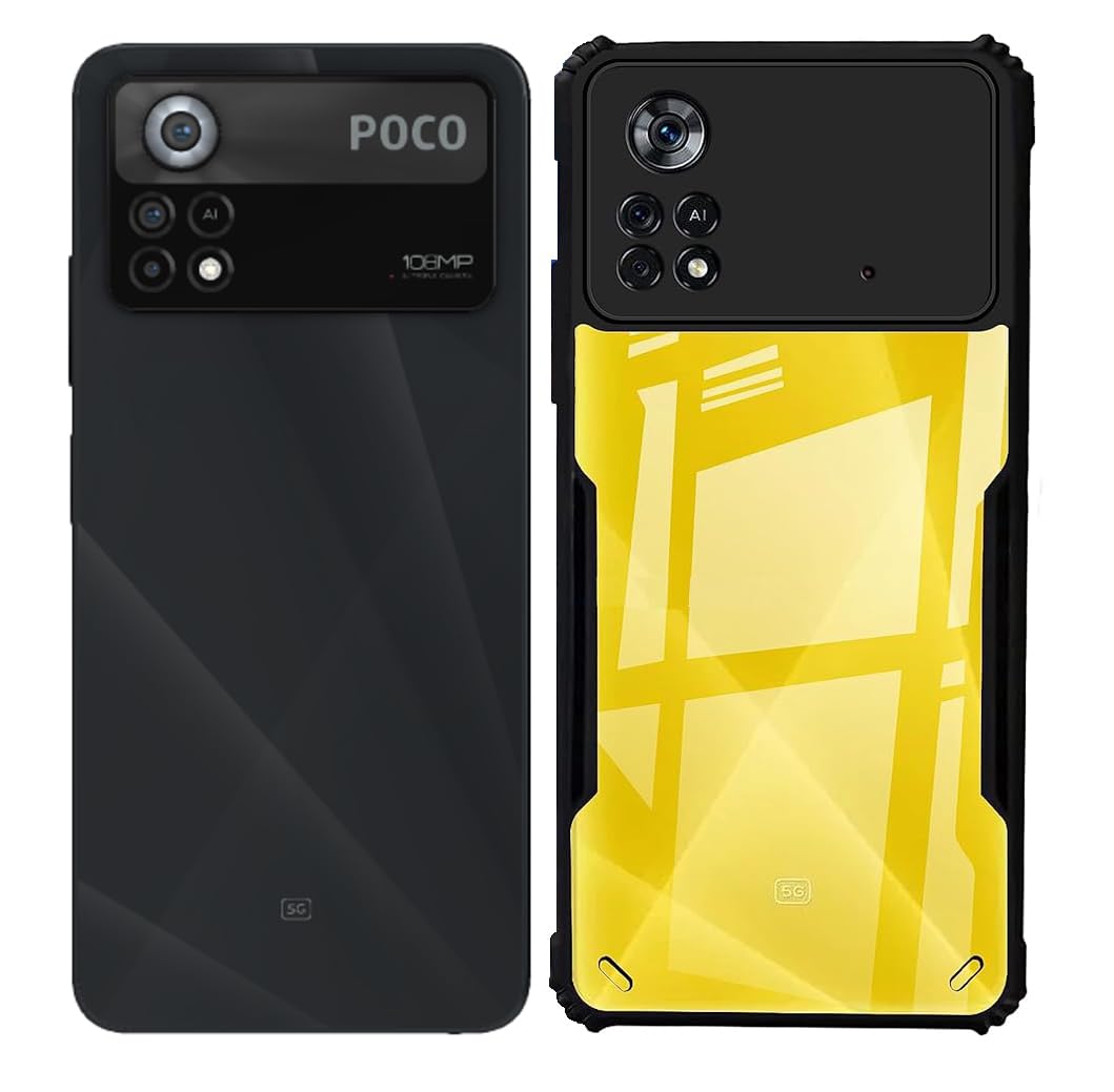 Carrywrap Plastic Transparent Hard Back Cover Case For Poco X4 Pro 5G (B0CHK5NWC8) Amazon Price History, Amazon Price Tracker