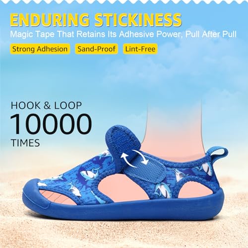 STQ KIDS Boys Girls Water Shoes Quick-Dry Cute Beach Swim Pool Shoes - Image 4