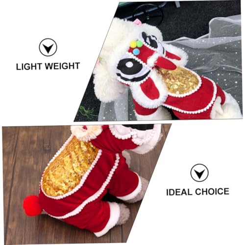 Disfraz festivo para perros y gatos LIOOBO miniatura 5