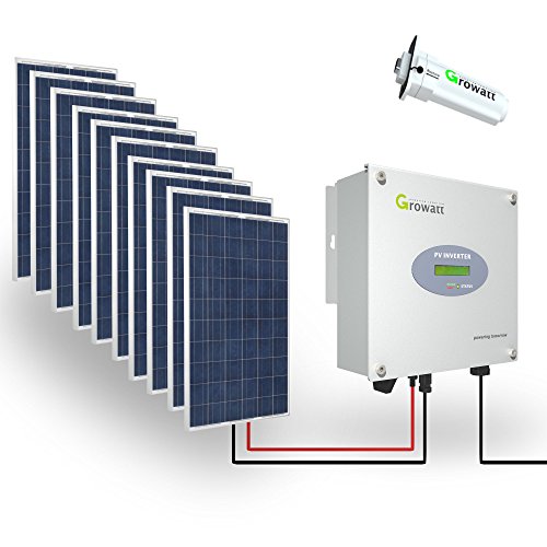 Growatt Solar Set 3000-S PV Inverter 3000 W Wechselrichter Solar 1-phasig Display – Bild 6