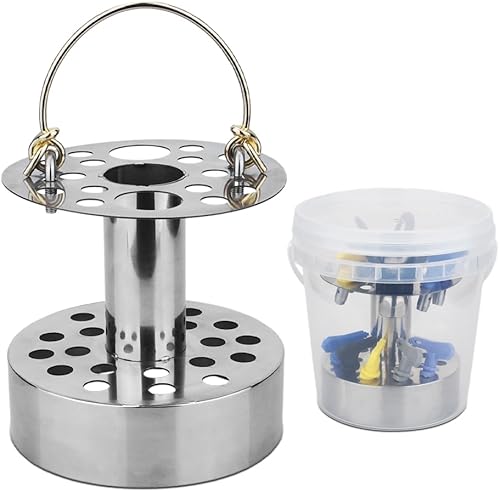 JXZSJ Limpiador y organizador de equipos de pulverización. Punta de pulverización, carcasa de aerosol, equipo de almacenamiento de filtro de