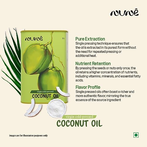 Image of Nune Virgin Cold Pressed Coconut Oil - 1 Litre