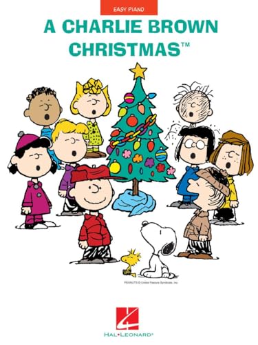 A Charlie Brown Christmas Easy Piano Songbook | Vince Guaraldi Holiday Sheet Music for Beginners and Intermediate Players | 10 Classic Christmas Piano Arrangements with Peanuts Illustrations