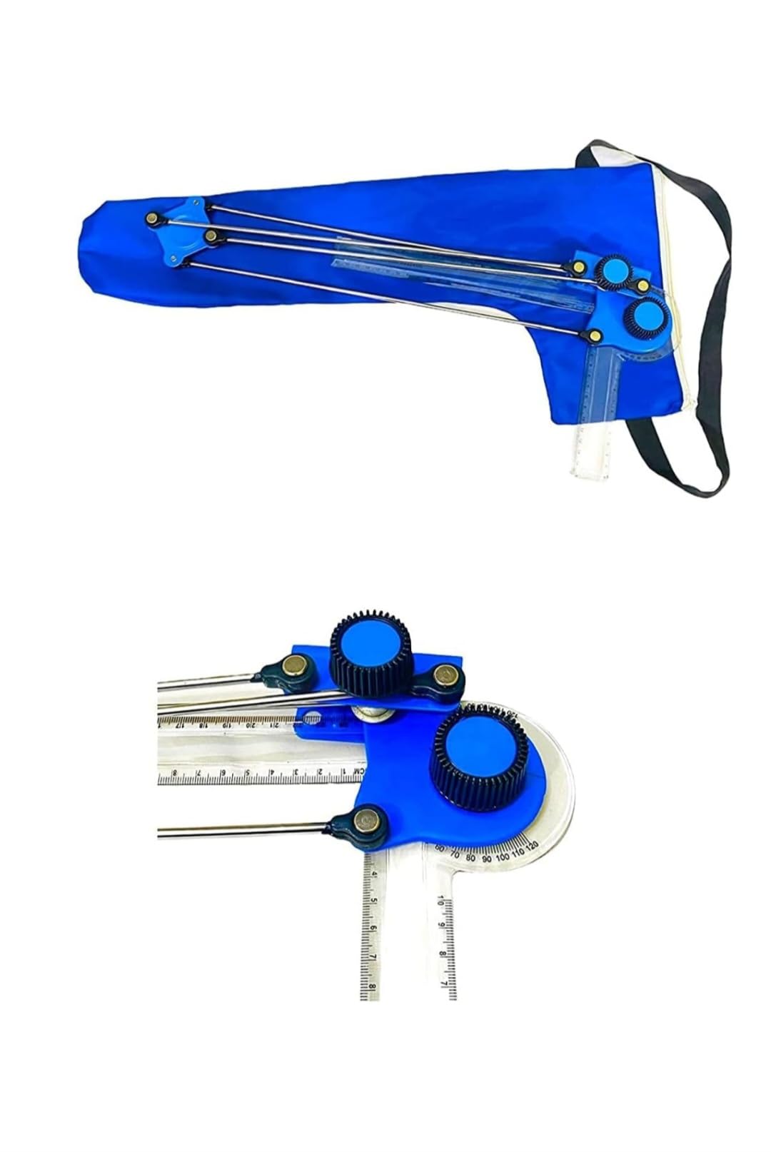M & A Mini Drafter Engineering with Unbreakable Scale Blue-image-33