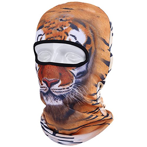 Image of Cat Balaclava,Dog Balaclava,Halloween Hat,Cute Full Face Hood Mask Animal Ski Mask for Hiking Riding Sports Outdoor