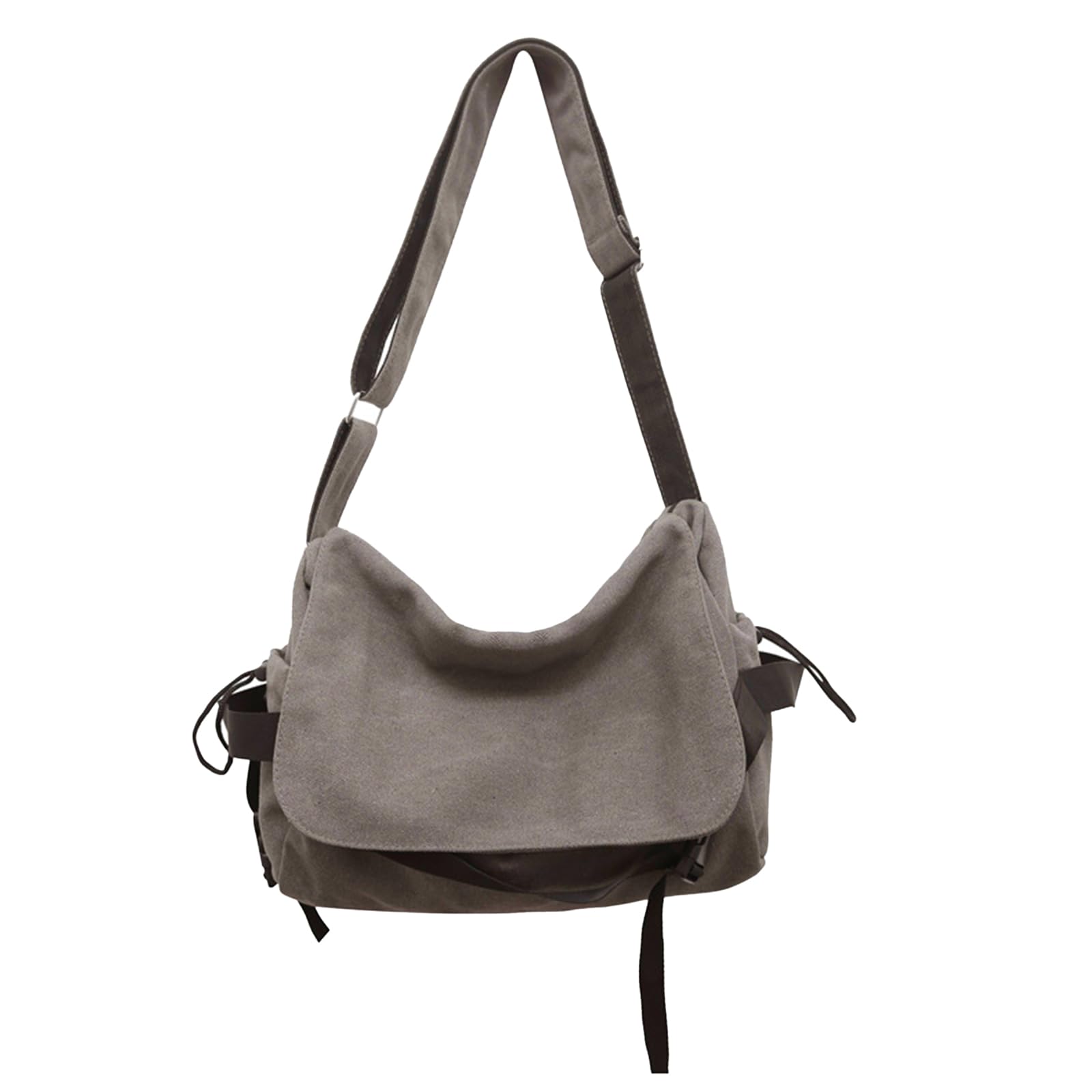 JSTHHTT Messager Sac Bandoulière Homme en Toile Vintage pour Travail Voyage Sport Ecole Besace Loisir, Besace Homme Bandouliere, Sac à Bandoulière en Toile pour Hommes, Sac Besace Femme Bandouliere