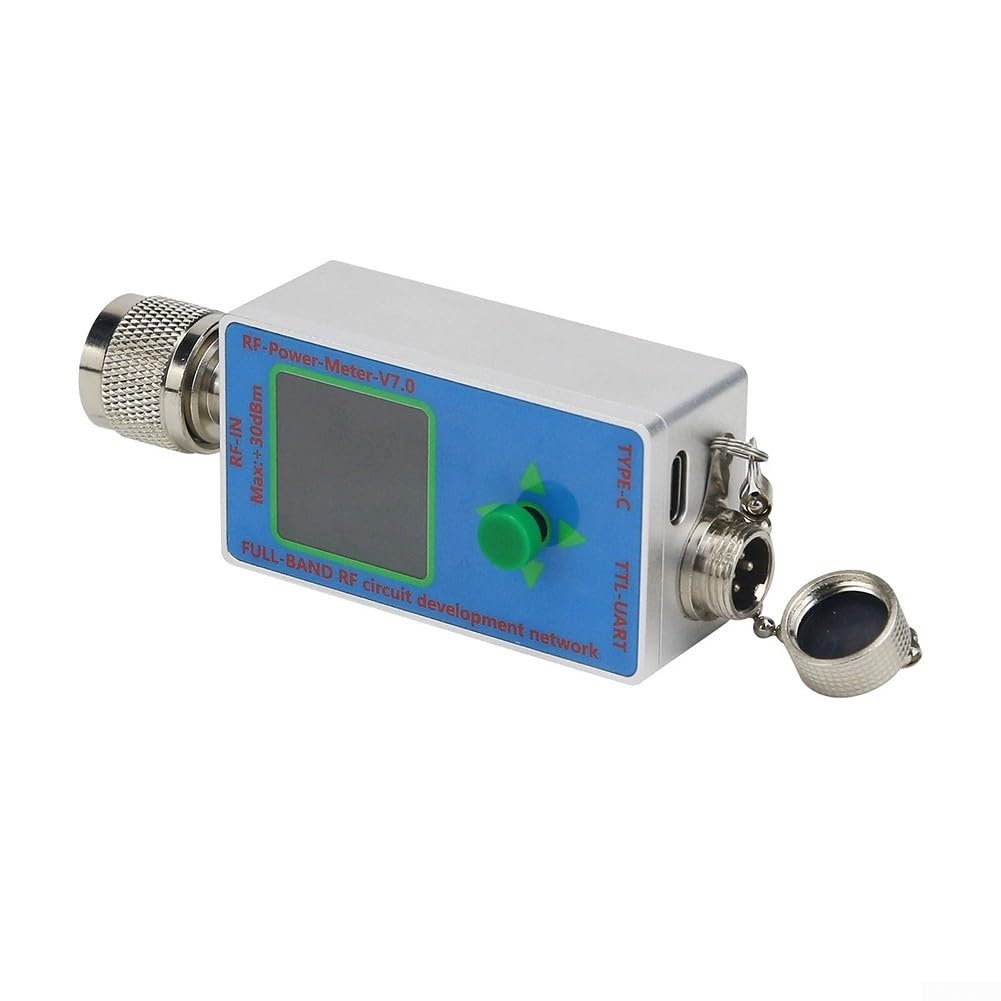 Medidor de potencia digital RF 10GHz Dispositivo de mano para análisis de radio - Medidor de fuerza de campo de alta precisión 30dBm N-Type